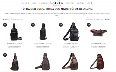 tui da deo bung 3 - Đồ da Lazio