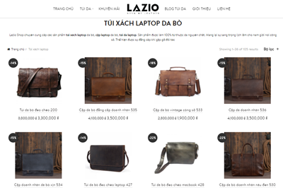 tui xach laptop 2 - Đồ da Lazio
