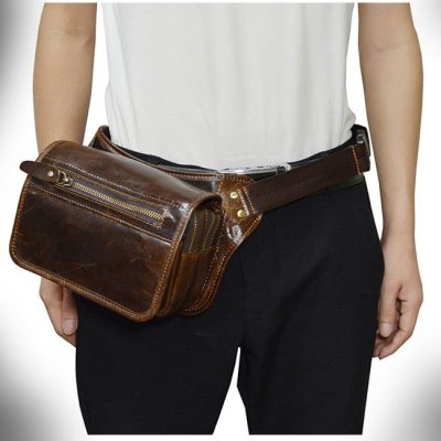 Túi da đeo bụng thoải mái sử dụng, tự tin tạo ấn tượng cho nam giới - Đồ da Lazio tui da deo bung 3 e1503192313779 - Đồ da Lazio