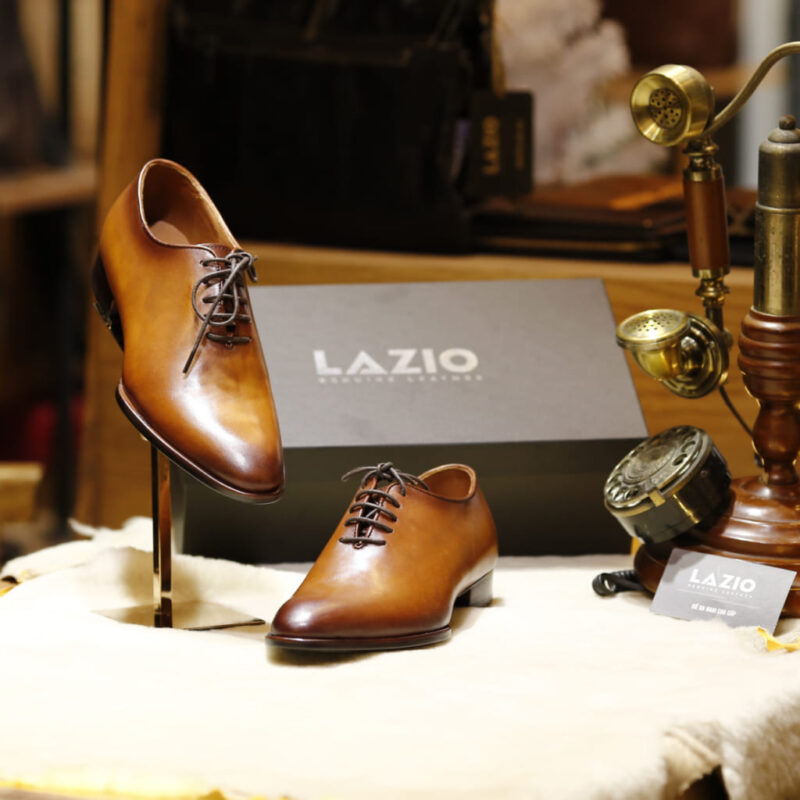 giay da bo van phong lazio gd018 19 - Đồ da Lazio